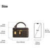 image:imageJW PEI Womens Cleo Box Shape Top Handle BagDark Brown