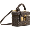 image:imageJW PEI Womens Cleo Box Shape Top Handle BagDark Brown