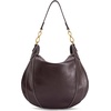 image:imageJW PEI Womens Daria Metal Pendant Embellished Shoulder BagDark Brown