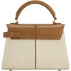 image:imageJW PEI Womens Elise Top Handle BagBrown Canvas