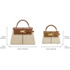 image:imageJW PEI Womens Elise Top Handle BagUmber Canvas