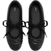 image:imageJW PEI Womens Erika Topstitching Laceup Ballet FlatsBlack