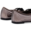 image:imageJW PEI Womens Erika Topstitching Laceup Ballet FlatsDark Brown