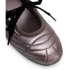 image:imageJW PEI Womens Erika Topstitching Laceup Ballet FlatsDark Brown