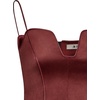 image:imageJW PEI Womens Eva Spaghetti Strap Sueded DressBurgundy