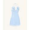 image:imageJW PEI Womens Flower Embroidered Mini DressBlue