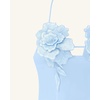 image:imageJW PEI Womens Flower Embroidered Mini DressBlue