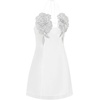 image:imageJW PEI Womens Flower Embroidered Mini DressWhite