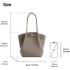 image:imageJW PEI Womens Hana Column Tote BagTaupe
