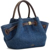 image:imageJW PEI Womens Hana Mini Tote BagBlue Denim