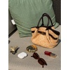 image:imageJW PEI Womens Hana Mini Tote BagBrown Faux Straw