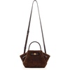 image:imageJW PEI Womens Hana Mini Tote BagDark Brown Faux Fur
