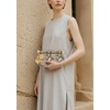 image:imageJW PEI Womens Holly Metal Pendant Embellished ClutchApricot