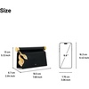 image:imageJW PEI Womens Holly Metal Pendant Embellished ClutchBlack