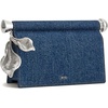 image:imageJW PEI Womens Holly Metal Pendant Embellished ClutchBlue Denim
