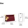 image:imageJW PEI Womens Holly Metal Pendant Embellished ClutchClaret