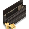 image:imageJW PEI Womens Holly Metal Pendant Embellished ClutchDark Brown