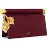 image:imageJW PEI Womens Holly Metal Pendant Embellished ClutchReddish Brown