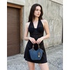 image:imageJW PEI Womens Ines Padlock Tote BagBlue Denim