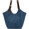 image:imageJW PEI Womens Ines Padlock Tote BagBlue Denim