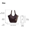 image:imageJW PEI Womens Ines Padlock Tote BagDark Brown