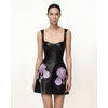 image:imageJW PEI Womens Iris Floral Print Corset DressBlack