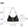 image:imageJW PEI Womens Jayla Metal Pendant Embellished Shoulder BagBlack