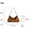 image:imageJW PEI Womens Jayla Metal Pendant Embellished Shoulder BagBrown