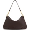 image:imageJW PEI Womens Jayla Metal Pendant Embellished Shoulder BagDark Brown