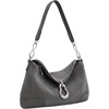 image:imageJW PEI Womens Jayla Metal Pendant Embellished Shoulder BagDark Grey