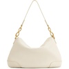 image:imageJW PEI Womens Jayla Metal Pendant Embellished Shoulder BagWhite