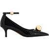 image:imageJW PEI Womens Jewel Buckle Kitten Heels PumpsBlack