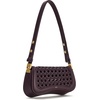 image:imageJW PEI Womens Joy Shoulder BagDark Red Woven