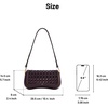 image:imageJW PEI Womens Joy Shoulder BagDark Red Woven
