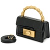 image:imageJW PEI Womens Kaia Bamboo Metal Handle HandbagBlack