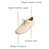 image:imageJW PEI Womens Kayla Weave Strap Flat ShoesBeige