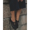image:imageJW PEI Womens Kayla Weave Strap Flat ShoesBlack