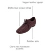 image:imageJW PEI Womens Kayla Weave Strap Flat ShoesClaret Red