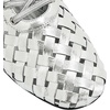image:imageJW PEI Womens Kayla Weave Strap Flat ShoesSilver