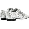image:imageJW PEI Womens Kayla Weave Strap Flat ShoesSilver
