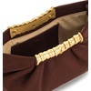 image:imageJW PEI Womens Leia Pleated ClutchDark Brown
