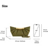 image:imageJW PEI Womens Leia Pleated ClutchDark Olive