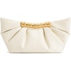 image:imageJW PEI Womens Leia Pleated ClutchWhite