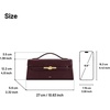 image:imageJW PEI Womens Lena Metal Rope Knot Top Handle BagDeep Claret