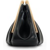image:imageJW PEI Womens Lila Metal Frame ClutchBlack