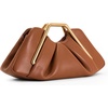 image:imageJW PEI Womens Lila Metal Frame ClutchBrown