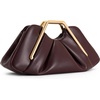 image:imageJW PEI Womens Lila Metal Frame ClutchBurgundy