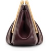 image:imageJW PEI Womens Lila Metal Frame ClutchBurgundy