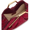 image:imageJW PEI Womens Lila Metal Frame ClutchRed Artificial Crystal