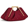 image:imageJW PEI Womens Lila Metal Frame ClutchRed Artificial Crystal